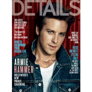 Armie Hammer, Details Cover Armie Hammer, Details Cover